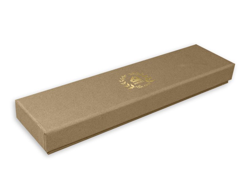 Smykkeæske, Armbånd - mat hasselnød